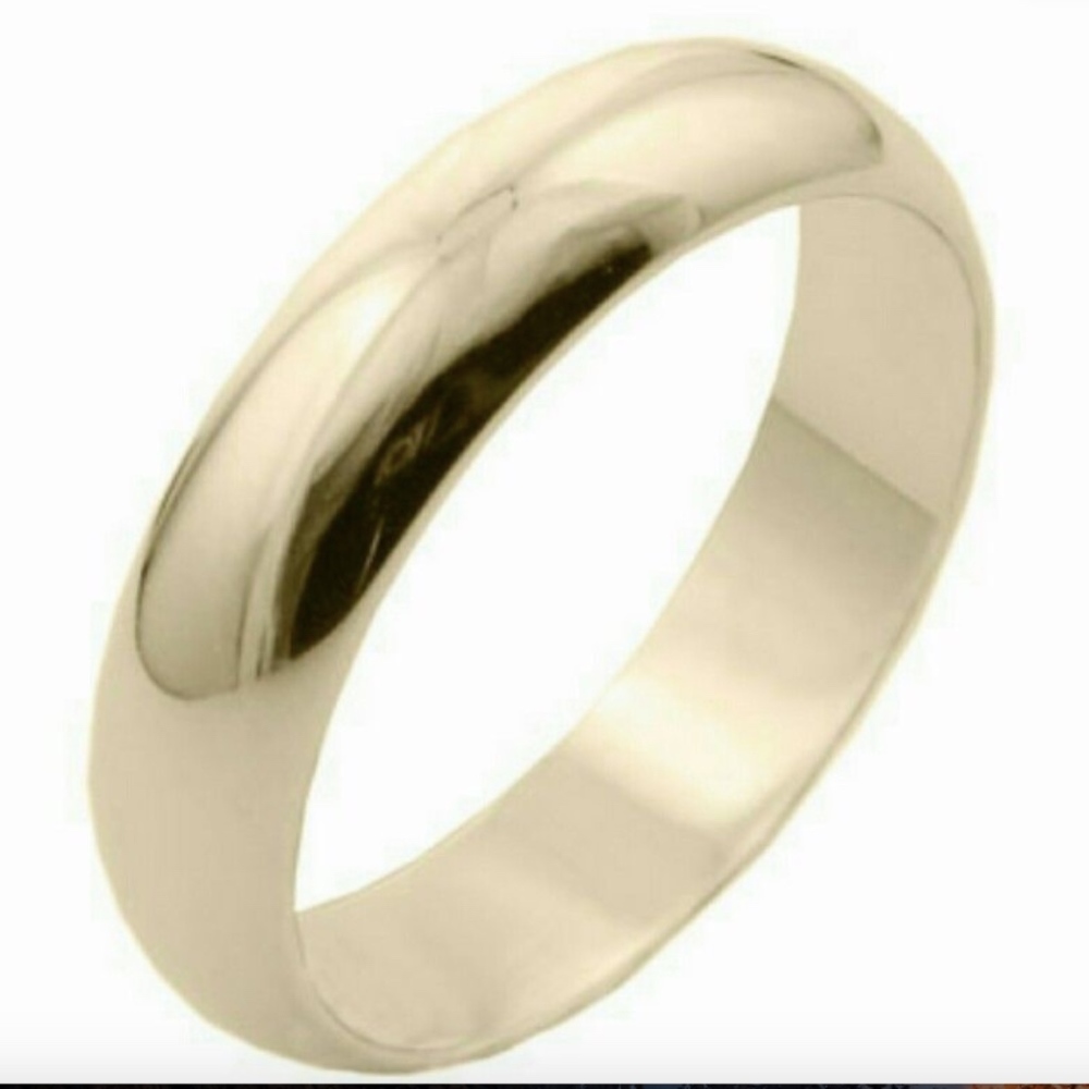 Gold Plated Band  Ring Size 11,12,14, 15  simple *